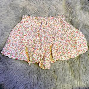 aero floral skort